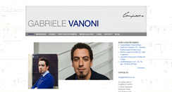 Desktop Screenshot of gabrielevanoni.com